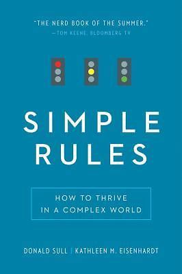 Simple Rules: How to Thrive in a Complex - 9780544705203, Donald Sull, paperback