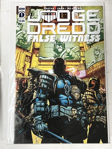Judge Dreed False witness #1 IDW Publishing 2020 | Combined Shipping B&B