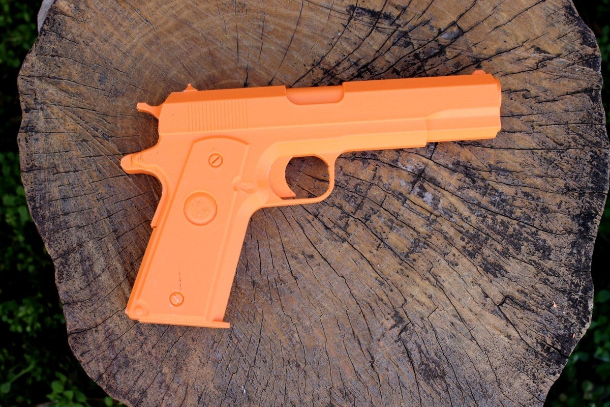 M1911 Pistol with Removable Silencer Replica - Assassin Hitman