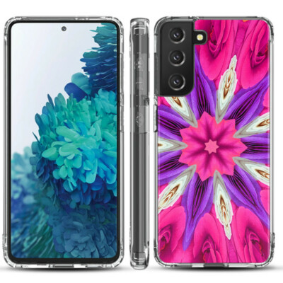 Bumper Case for Samsung galaxy S21+ 5G - Kaleidoscope Rose