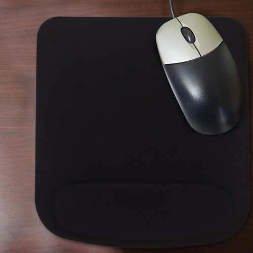 2 Pcs Mouse Pad Wrist Support Work Office Ergonomic Mousepad with Rest Sliding - Afbeelding 5 van 12