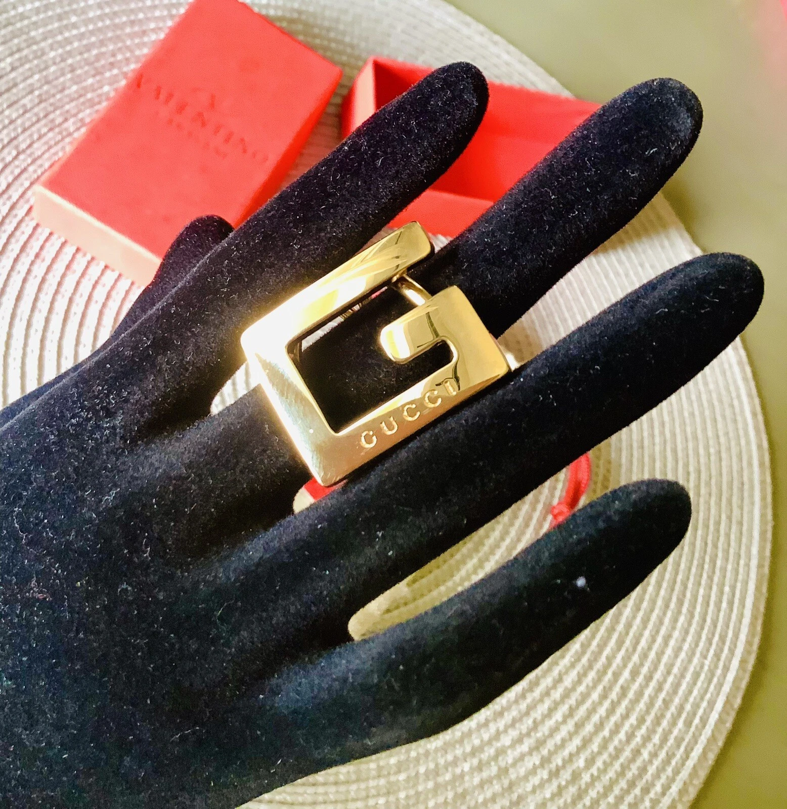 Authentique bague écharpe GUCCI ???