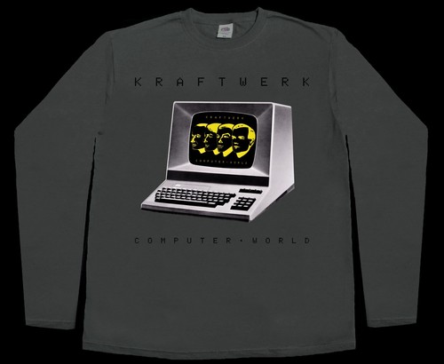 S-5XL KRAFTWERK Trans Europe Express AUTOBAHN MUSIQUE COMPUTER WORLD NEW T-SHIRT - Picture 8 of 10
