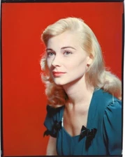 Hope Lange Beautiful Vivid Color 1950's Photo Shoot Original 8x10 Transparency