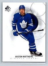 2020 SP Authentic Auston Matthews #58 Toronto Maple Leafs