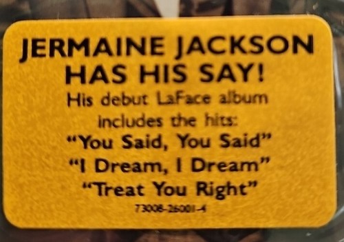 Jermaine Jackson - You Said Cassette SEALED Hype Sticker LaFace - Picture 2 of 5