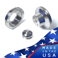 Pontiac Pulleys Underdrive Kit 350 400 428 455 V-Belt