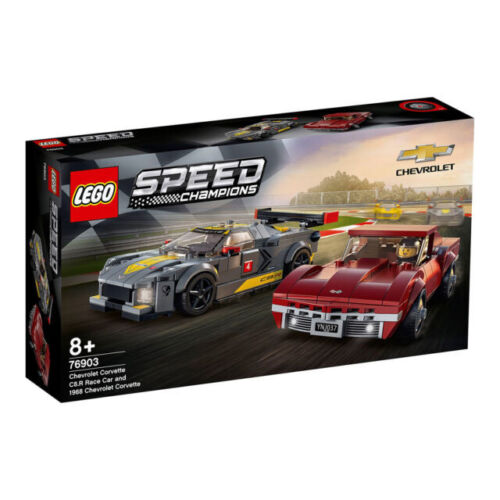 LEGO SPEED CHAMPIONS : Chevrolet Corvette C8.R Voiture de Course et 1968 Chevrolet... - Photo 1/1