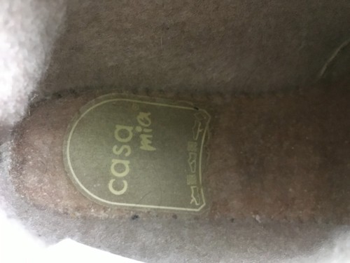 CASA Mia Hüttenschuhe Damen Hausschuhe Pantoffeln EUR 38 Q1 349 - Bild 3 von 4