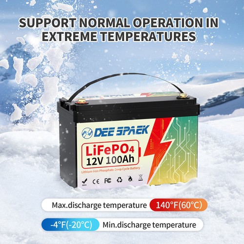 12/24V 36/48V 100Ah 200Ah 300Ah LiFePO4 Lithium Battery Bluetooth Solar Off-grid - Picture 19 of 84