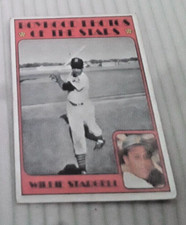 1972 Topps BOYHOOD PHOTOS OF THE STARS WILLIE STARGELL #343