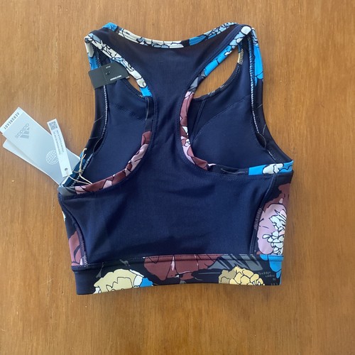Adidas Sport Bra Women’s Sz XS All-Over Print - Picture 7 of 7