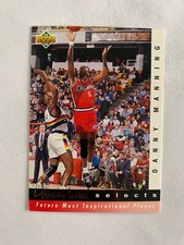 1992-93 Upper Deck Jerry West Selects #JW17 Danny Manning - Los Angeles Clippers