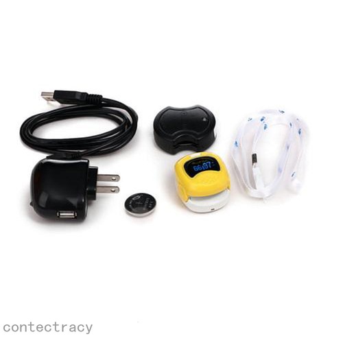 Oxímetro de pulso de dedo OLED para niño pediátrico oxímetro de pulso batería - Imagen 4 de 12