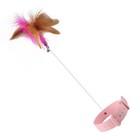 Cat Toy Collar Teasing Stick Attached Kitten with