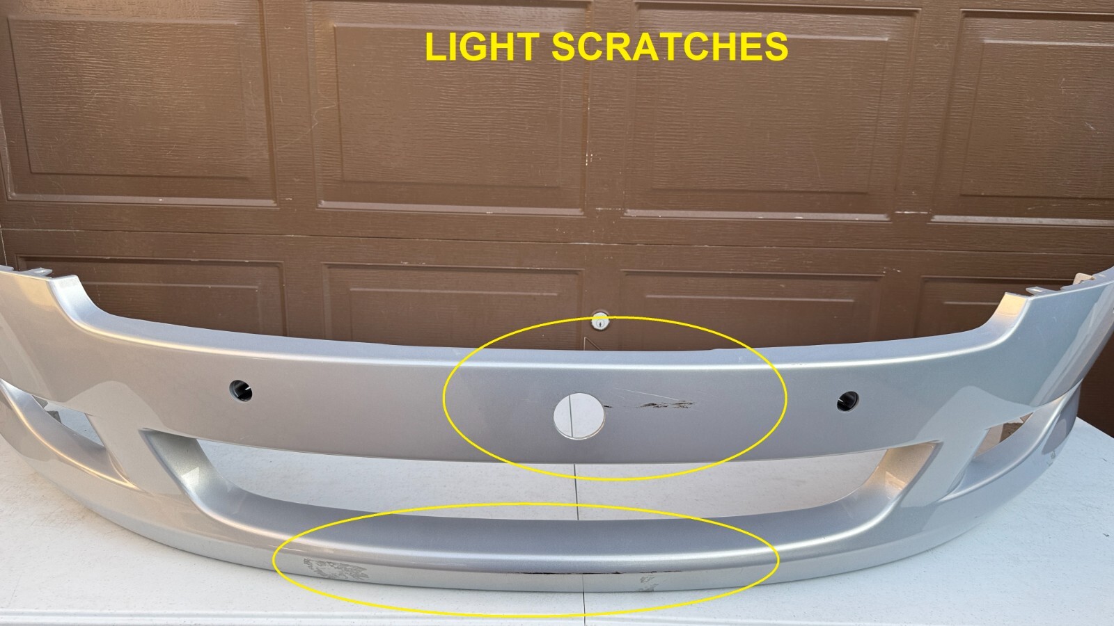 ✅ 2005-2010 ASTON MARTIN DB9 DB-9 FRONT BUMPER COVER OEM W/SENSOR HOLES