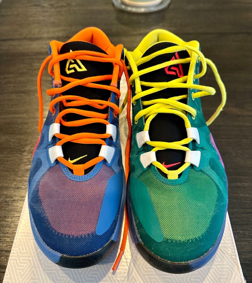 Giannis Antetokounmpo Zoom Freak 1 Multi Worn 1 Time Giannis Antetokounmpo Zoom Freak 1 Multi Worn 1 Time