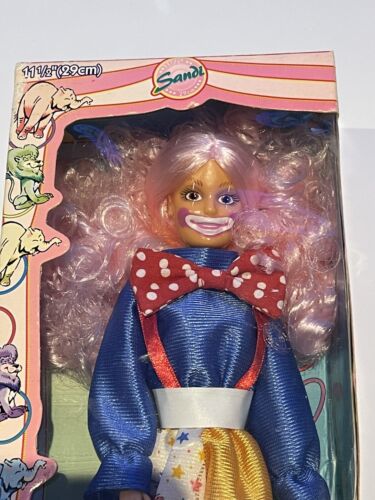 Vintage 1980’s 11-1/2” Circus Sandi Clown Doll by Totsy Very Rare Item - Picture 3 of 13