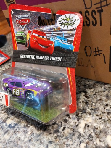 New Disney Pixar World of Cars Synthetic Rubber Tires! N20 Cola #68 Diecast - Picture 3 of 7