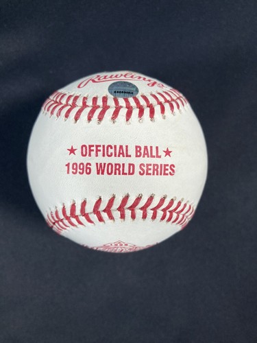Derek Jeter Signed Autographed Ball 1996 World Series Baseball MLB Steiner COA - Picture 2 of 3