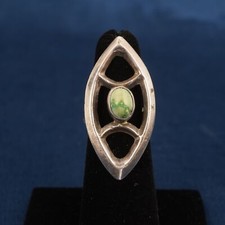 Vintage Native American Tribal Silver Ring Size 6 - Free Shipping USA