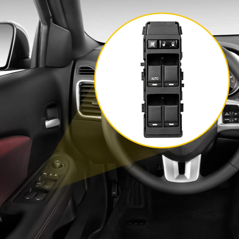 For 2007-2014 Dodge Avenger Caliber Door Window Switch Panel Control Driver Side - Image 2 of 4