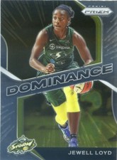 2021 Panini WNBA Prizm JEWELL LOYD #2 DOMINANCE INSERT STORM