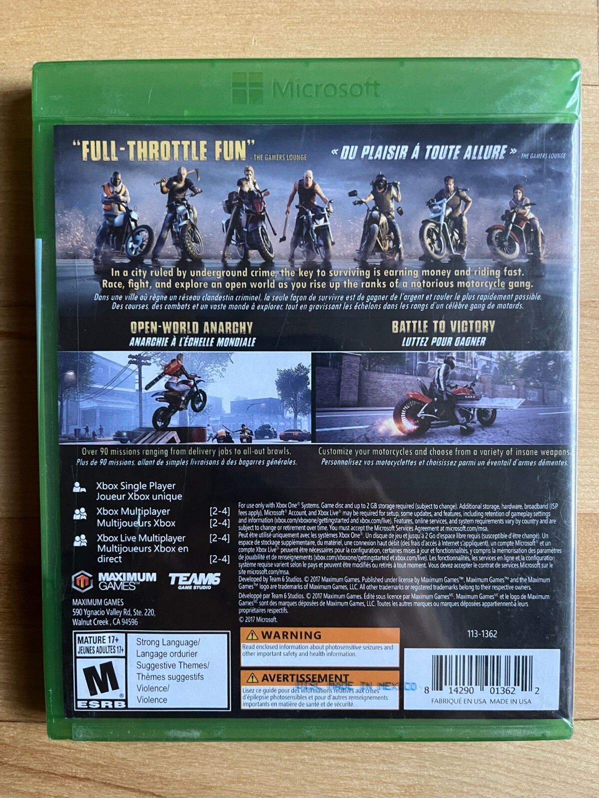 Road Rage (Microsoft Xbox One, 2016) for sale online | eBay