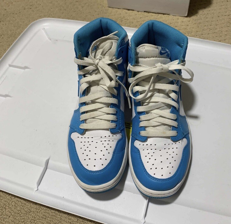 【美品】　NIKE AIR JORDAN 1 HIGH OG“UNC”2015 Size 10 - Jordan 1 Retro High OG UNC 2015 for sale online | eBay