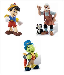 Official Bullyland Disney Pinocchio Figures Figurines Toys Cake Topper Toppers | eBay