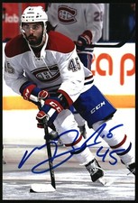 Mark Barberio Autographed 4x6 Photo Montreal Canadiens #45 A