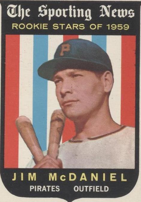 1959 Topps - Jim McDaniel #134 - 1 of 1