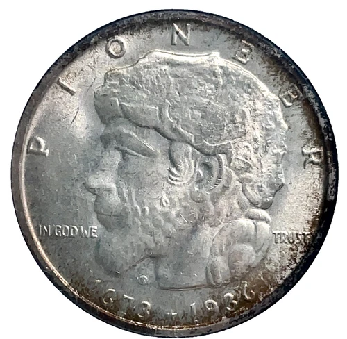 1936 50C Elgin Commemorative Half Dollar - NGC MS 65