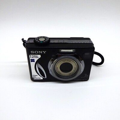 Sony Cyber-Shot DSC-W17 Digital Camera 3x Optical Zoom 7.2