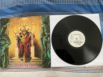 Mandator Initial Velocity TESTPRESSUNG im Originalcover, THRASH aus NL 1988