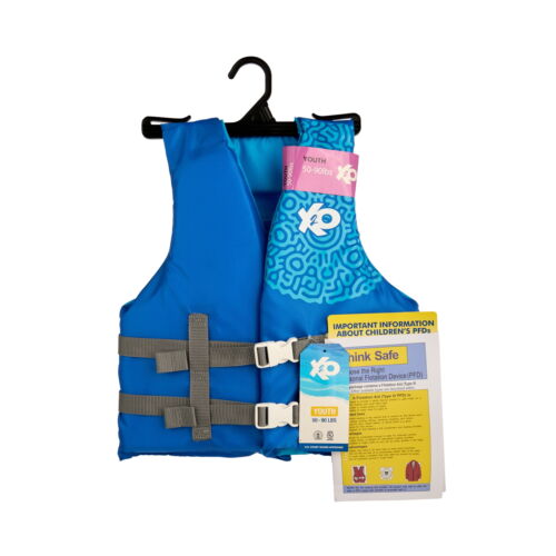 X2O Universal Youth Open-Sided Life Vest and Jacket, 50lbs - 90lbs - Picture 2 of 8