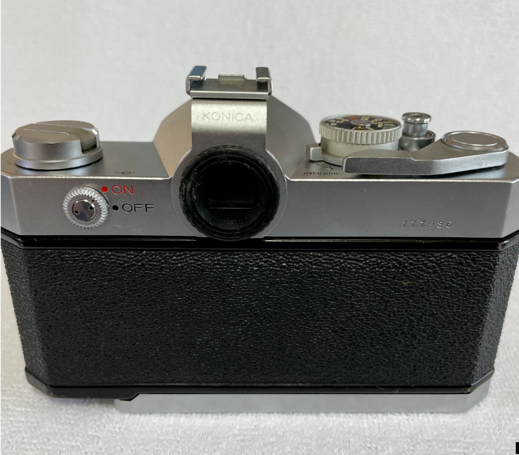 KONICA FTA SLR Film Camera w/ HEXANON 50mm F1.7 Lens from