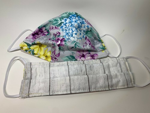 Handmade face mask 100%cotton with filter and nose wire sown in. - Bild 44 von 47