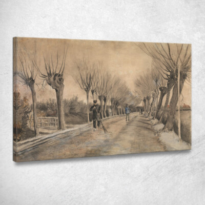 Straße nach Etten Vincent van Gogh, vvg268 Leinwandbild