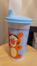 Tupperware Disney Tigger Sippy Cup Boys Blue