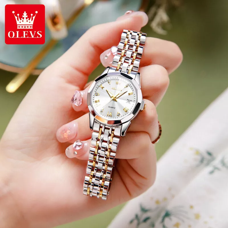 Quartz movement stainless steel watch sale