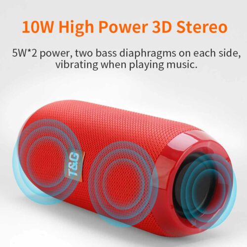 Portable handheld mini speaker outdoor wireless bluetooth speaker subwoofer - Picture 3 of 12
