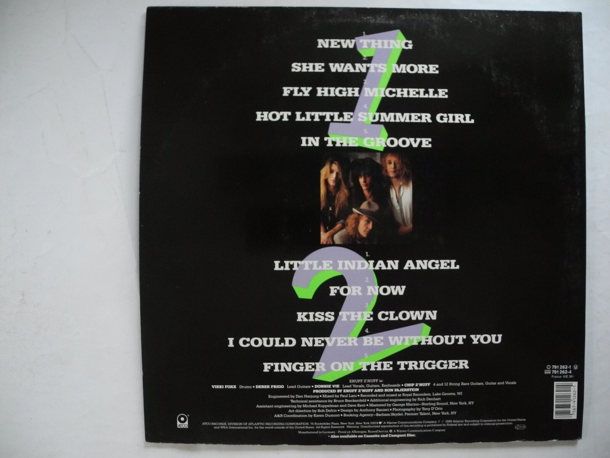 ENUFF Z 'NUFF Same s/t LP 1989 Germany Near Mint | eBay