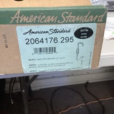 American Standard Serin Deck Mount Sensor Faucet SATIN 2064176.295 F5