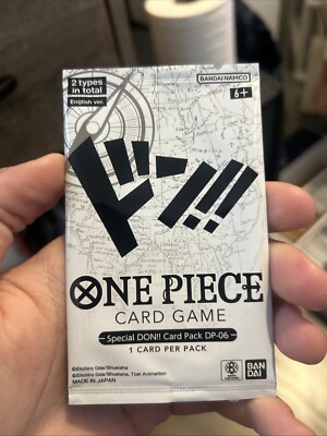 One Piece Card Game Special DON!! Card Factory Sealed Promo Pack