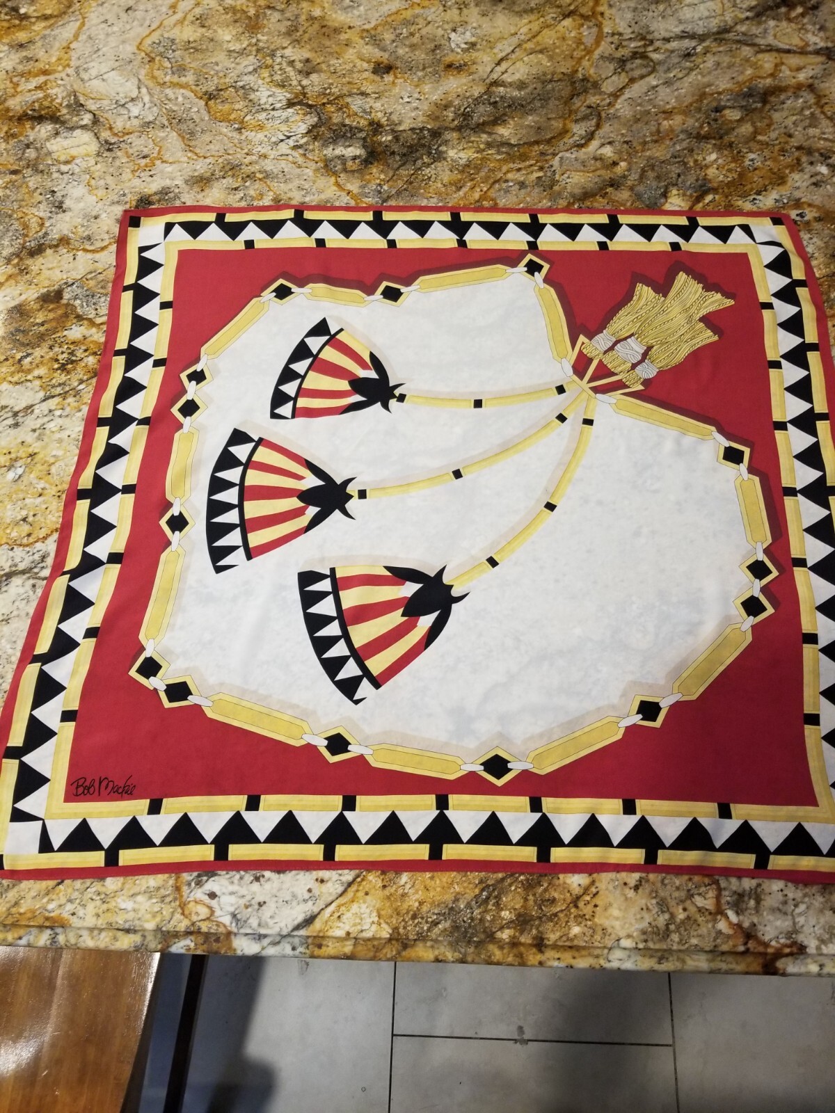 Bob Mackie Wearable Art Scarf - image 2