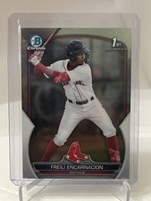 Freili Encarnacion 1st Chrome Rookie Card 2023 Bowman Prospects BCP-117 Red Sox