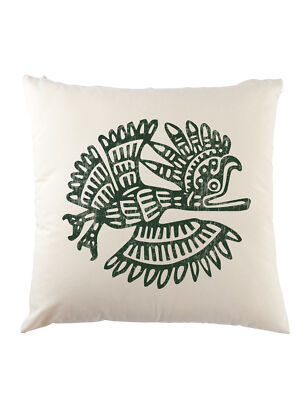 Aztec Bird I Dekokissen Indian Natives American Symbol Sign Culture