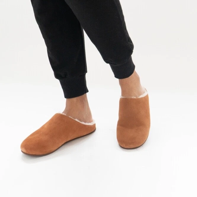 FitFlop女式Chrissie剪羊毛拖鞋骡子,滚棕褐色,美国6 910 — 第 2/2 张图片