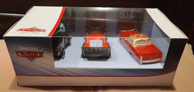 Disney Pixar Cars Heavy Metal Mater 3 Pack Lightning McQueen Dex